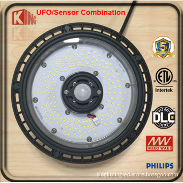 2016 NEW Glare Free UFO LED High bay light 150W 18000lm with Photo cell Sensor